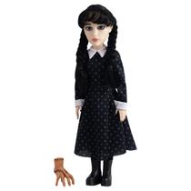 Boneca Wandinha Addams e Mãozinha Wednesday Original Netflix