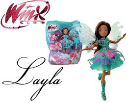 Boneca Winx Club Butterflix Fairy Layla - 30 Cm - Wxbf0001