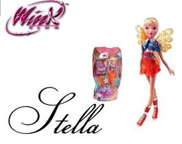 Boneca Winx Stella - Fairy School - 30cm - Original - Winx Club