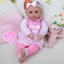 Boneca WOOROY Reborn de 18 polegadas realista com acessórios