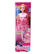 Boneca Yalili Grávida Com Bebê Na Barriga Na Caixa