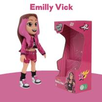 Boneca Youtuber Emilly Vick Dos Rosa Articulada de Vinil Boneca Youtuber Emilly Vick Dos Rosa Articulada de Vinil
