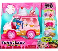 Boneca Yummiland Lipgloss Truck Rosa - 41073 Mga