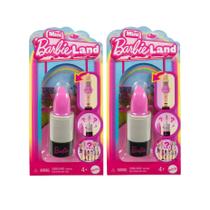 Bonecas Barbie Mini BarbieLand Fashionistas de 1,5 polegadas x2