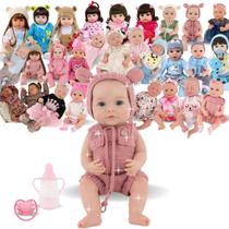 Bonecas Bebê Reborn Realista Silicone Alta Qualidade Premium - Bonecas Bebê Reborn Realista Silicone Alta Qualidade Premium -