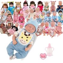 Bonecas Bebê Reborn Realista Silicone Alta Qualidade Premium -