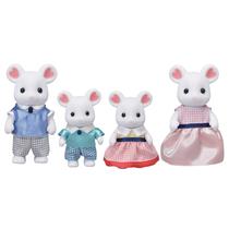 Bonecas Calico Critters Marshmallow Mouse Family 7,62 cm