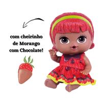 Bonecas Coleção Frutinhas Cotiplás Brinquedo Infantil com cheirinho de frutas