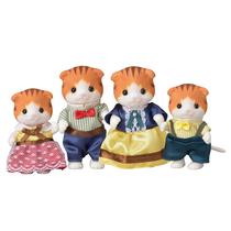 Bonecas colecionáveis Calico Critters Maple Cat Family Bonecas colecionáveis Calico Critters Maple Cat Family
