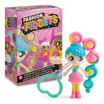 Bonecas de brinquedo sensoriais Fashion Fidgets Push Pop Fidget com 1 boneca Bonecas de brinquedo sensoriais Fashion Fidgets Push Pop Fidget com 1 boneca