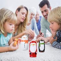 Bonecas de Ninho de Natal Conjunto de 6 Papai Noel Matryoshka Dol Bonecas de Ninho de Natal Conjunto de 6 Papai Noel Matryoshka Dol