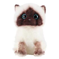 Bonecas de pelúcia para gatos siameses e brinquedos de pelúcia para crianças de 20 cm Bonecas de pelúcia para gatos siameses e brinquedos de pelúcia para crianças de 20 cm