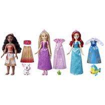 Bonecas Disney Princess Royal Fashions - Pacote com 3 - Para Meninas a partir de 3 anos