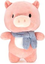 Bonecas fofas de bichos de pelúcia, 9 brinquedos de pelúcia macios para crianças, presentes de aniversário de Natal. (Porco) Bonecas fofas de bichos de pelúcia, 9 brinquedos de pelúcia macios para crianças, presentes de aniversário de Natal. (Porco)