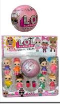 Bonecas Lol Com 8 Bonecas + Bola Surpresa/brinquedo Infanti