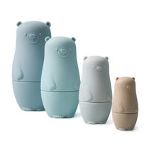 Bonecas Nesting Dolls OESSUF Russian Silicone Matryoshka para crianças