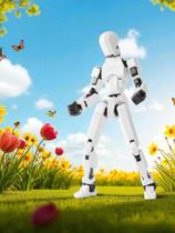 Boneco 100% Articulado Dummy 13 Figura de Ação Brinquedo Manequim Presente Infantil 20cm DESMONTADO