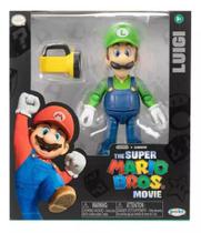 Boneco 13cm Articulado Deluxe The Super Mario Bros Movie O Filme Luigi Sunny