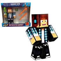 Boneco 15 cm. c/ 3 aces. - authentic g. - pdv