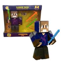 Boneco 15 cm. c/ 3 aces. tonigon - algazarra