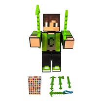 Boneco 15cm Cadres + 3 Ferramentas + Chaveiro + Jogo Memória