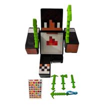 Boneco 15cm Sapnapy + 3 Ferramentas + Chaveiro +Jogo Memória