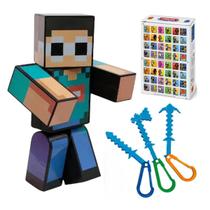 Boneco 25cm George + 3 Ferramentas + Chaveiro +Jogo Memória