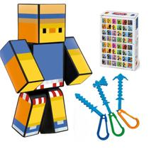 Boneco 25cm Xinglau + 3 Ferramentas + Chaveiro +Jogo Memória
