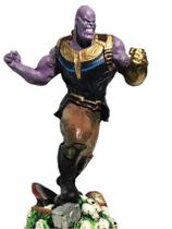 Boneco 30Cm Thanos Guerra Infinita Marvel Resina