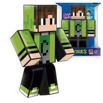 Boneco 35 cm cadres minecraft - algazarra