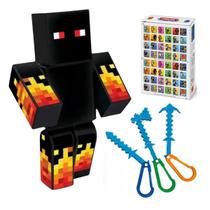 Boneco 35cm Athos + 3 Ferramentas + Chaveiro + Jogo Memória