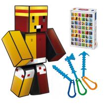 Boneco 35cm Geleia + 3 Ferramentas + Chaveiro +Jogo Memória