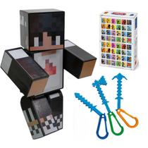 Boneco 35cm Sapnapy + 3 Ferramentas + Chaveiro +Jogo Memória