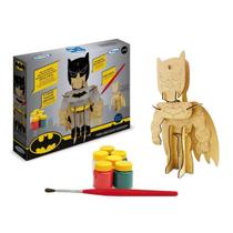 Boneco 3D MDF Colorir Batman Xalingo - 53543 Boneco 3D MDF Colorir Batman Xalingo - 53543