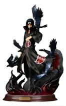 Boneco Ação Naruto Crow Hall Itachi Uchiha Pvc Anime 15Cm Boneco Ação Naruto Crow Hall Itachi Uchiha Pvc Anime 15Cm