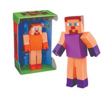 Boneco Ação Super Blocks Brinquedo Barato Menino 20cm Boneco Ação Super Blocks Brinquedo Barato Menino 20cm