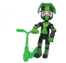 Boneco Action Figure Ben 10 Patinete Miniatura H8