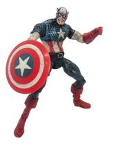 Boneco Action Figure Capitão América zumbi Marvel Vingadores F7 - DTJ Toy