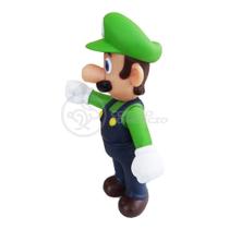 Boneco Action Figure Luigi Articulado 23cm Super Mario World Boneco Action Figure Luigi Articulado 23cm Super Mario World