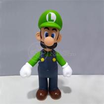 Boneco Action Figure Luigi Articulado 23cm Super Mario World Boneco Action Figure Luigi Articulado 23cm Super Mario World