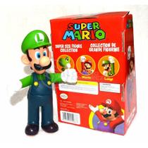 Boneco Action Figure Luigi Articulado 23cm Super Mario World Boneco Action Figure Luigi Articulado 23cm Super Mario World