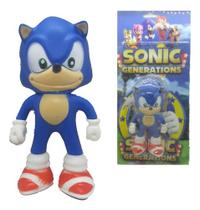 Boneco Action Figure Sonic Brinquedo Vinil Nintendo Anime