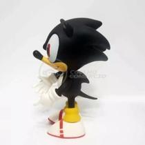 Boneco Action Figure Sonic Preto Articulado 23cm Boneco Action Figure Sonic Preto Articulado 23cm