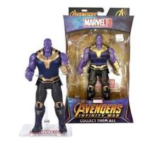 Boneco Action Figure Thanos Vingadores G. Infinita Marvel - Zd toys