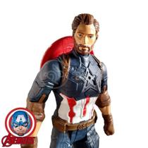 Boneco Action Figure Vingadores Capitão America 29Cm