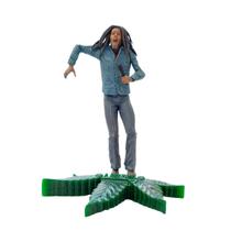 Boneco Action Figures Miniatura Cantor Bob Marley Coleção Legends Decoração Geek Presentes Nerd