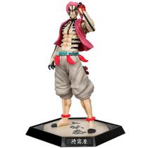 Boneco Akaza Demon Slayer Estatueta Colecionavel Lua Superior Anime Kimetsu Yaiba Action Figure
