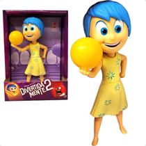 Boneco Alegria Divertidamente 2 Disney Vinil Lider Brinquedo Boneco Alegria Divertidamente 2 Disney Vinil Lider Brinquedo