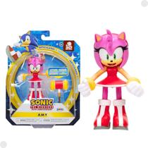 Boneco Amy Coleção Sonic The Hedgehog C/ Acessório 04252A - Sunny