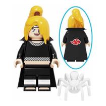 Boneco anime Deidara Akatsuki Naruto em Bloco